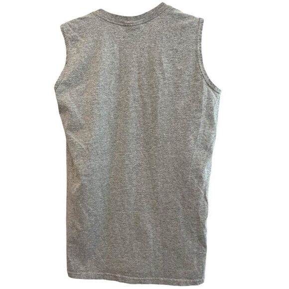 Nike Men's Medium Basketball Tank Top V Neck USA Vintage 1990s Muscle Tee - Picture 2 of 4